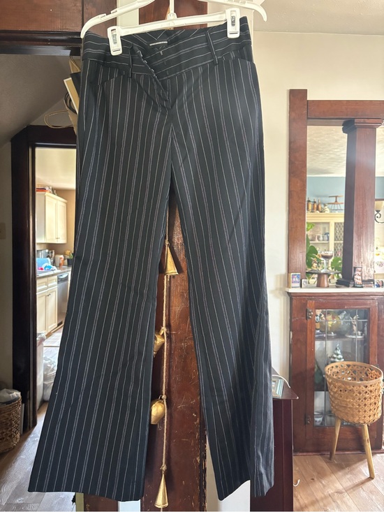 Express Pants - Women’s  Black Pinstripe Dress Trousers